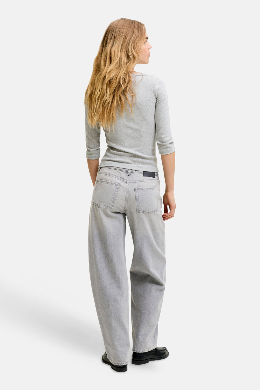 Jeans coupe spécial light grey denim - JJXX