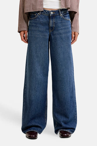 Jeans wide dark blue denim - JJXX