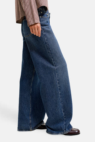 Jeans wide dark blue denim - JJXX