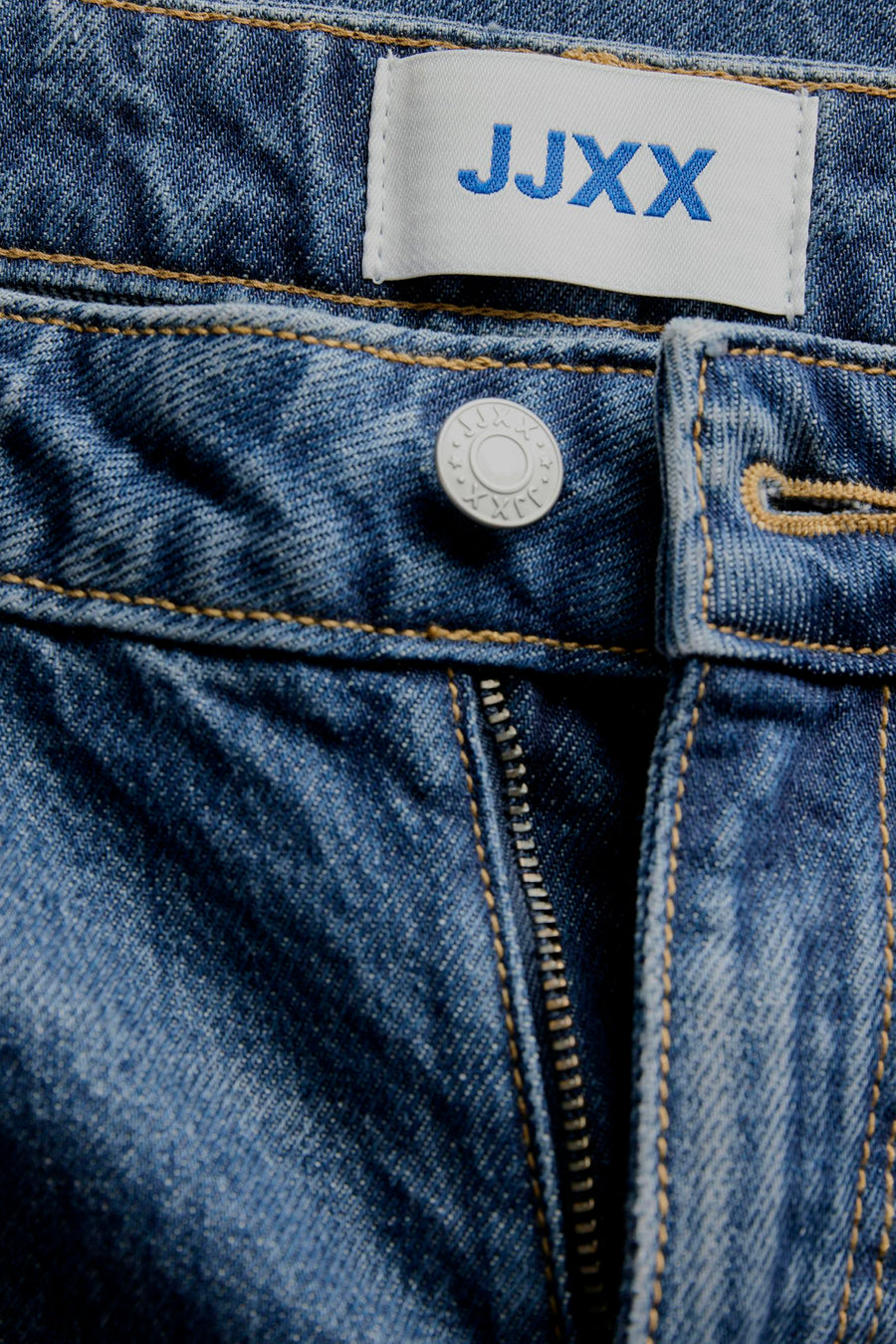 Jeans wide dark blue denim - JJXX