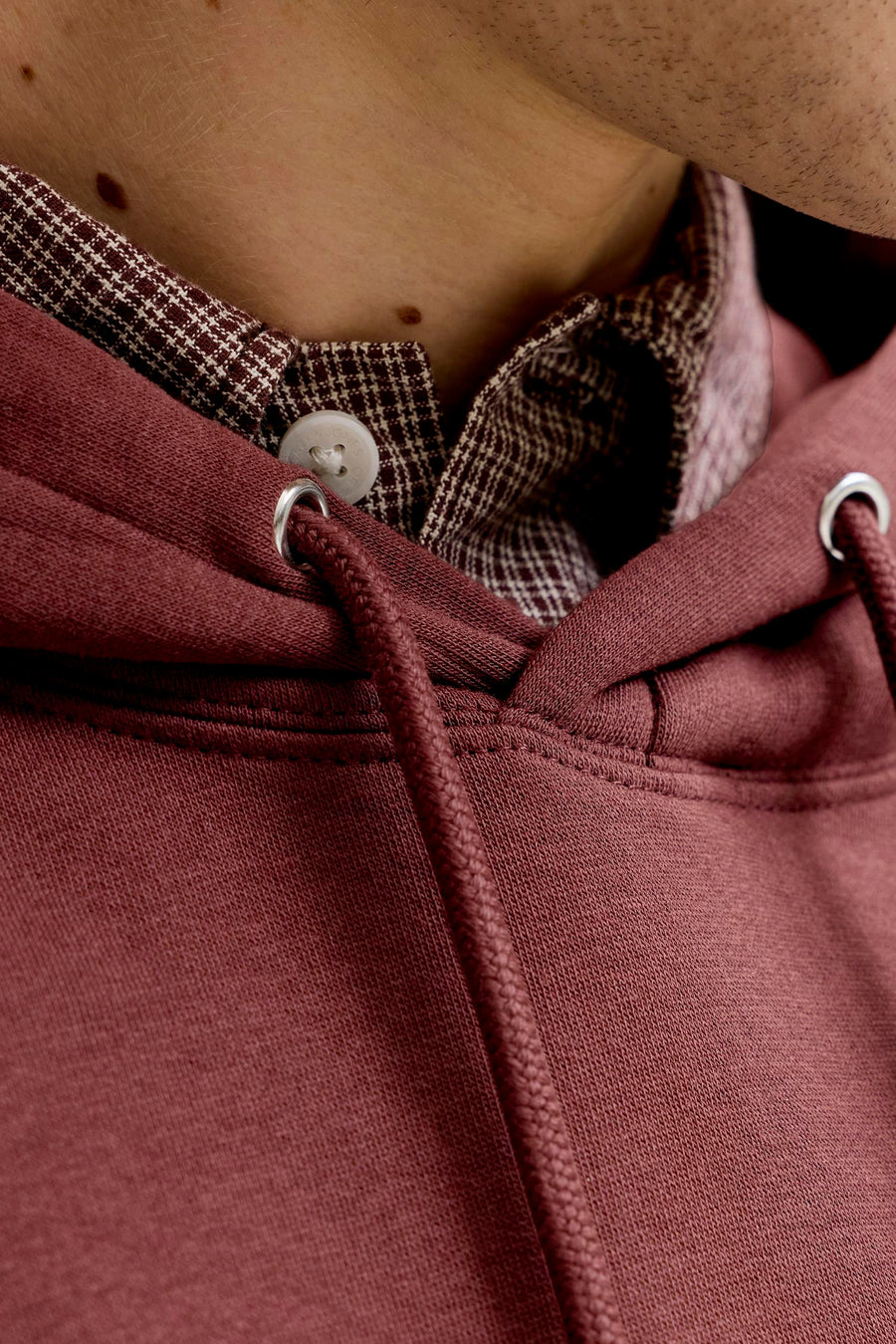 Sweat à capuche brun - ORIGINALS BY JACK & JONES