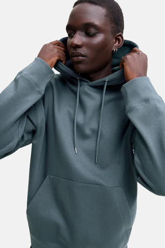 Sweat à capuche bleu - ORIGINALS BY JACK & JONES