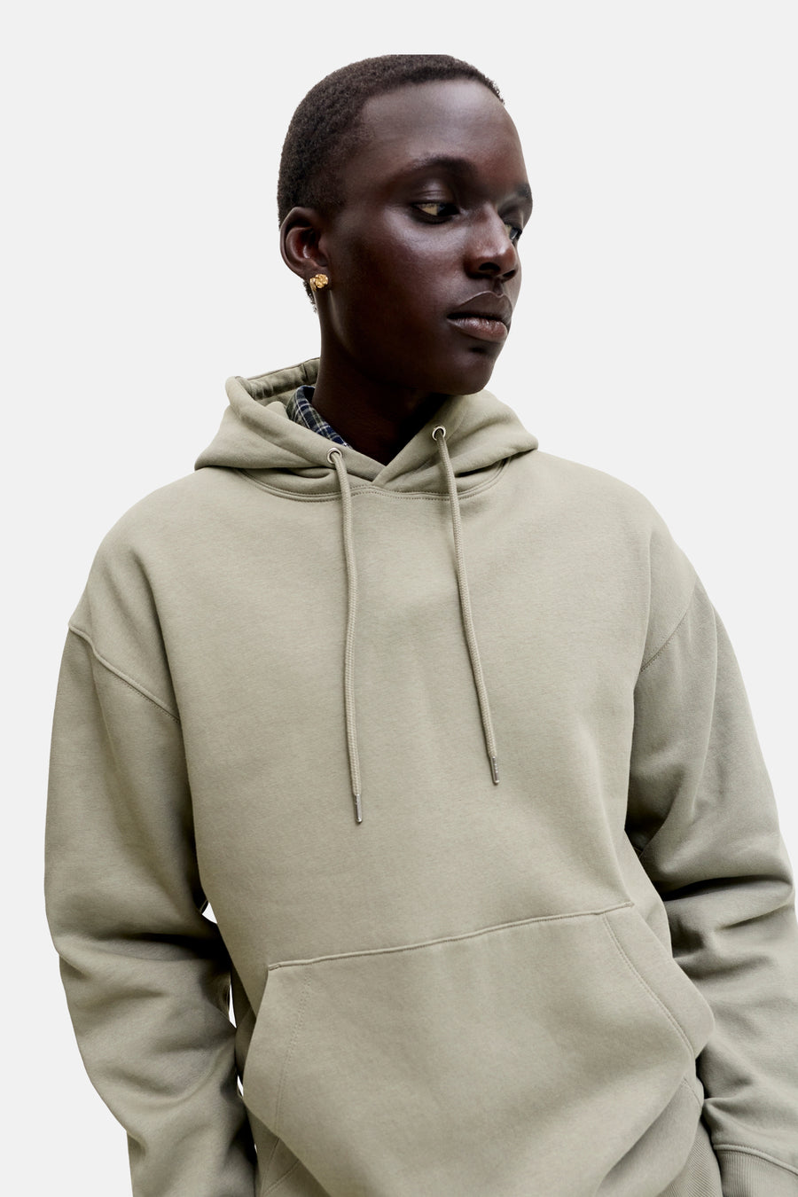 Sweat à capuche vert - ORIGINALS BY JACK & JONES