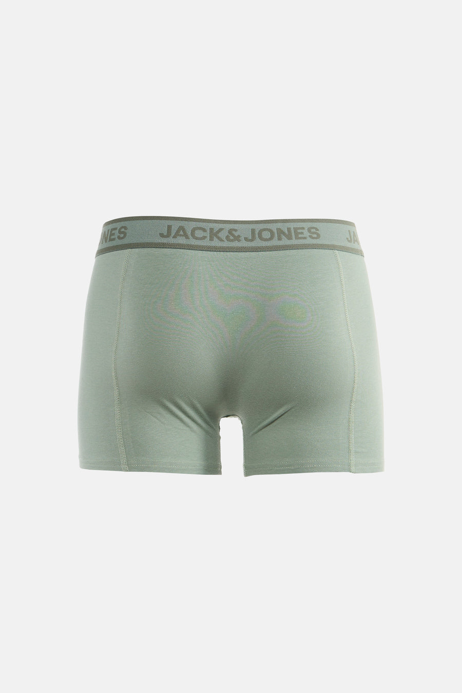 Blauw boxershort van ACCESSORIES BY JACK & JONES, met een elastische tailleband met logo.
