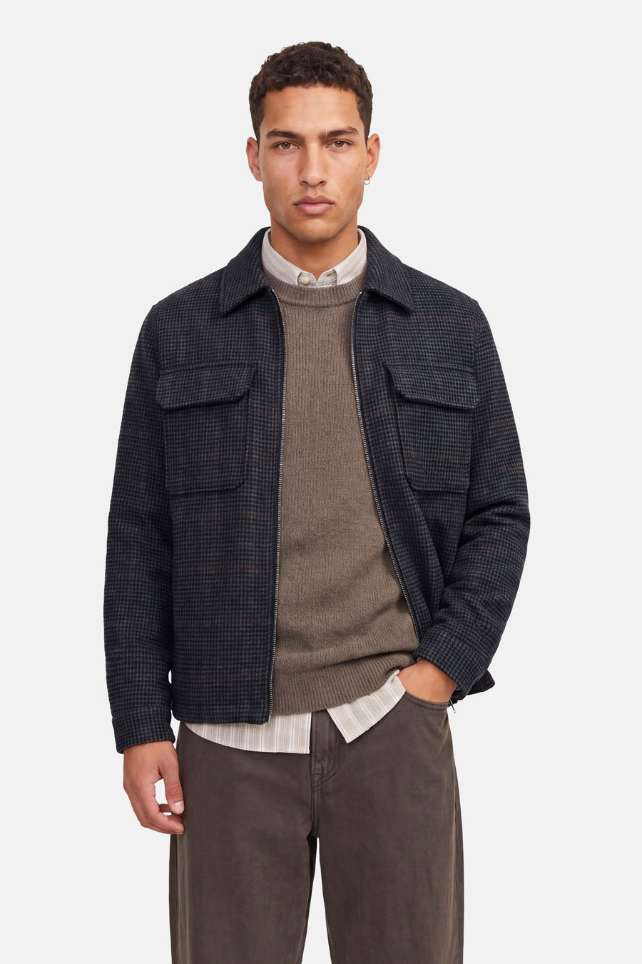 Veste courte bleu - PREMIUM by JACK & JONES