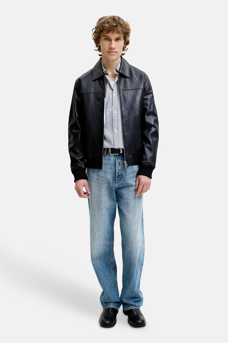 ALEX - mid blue denim