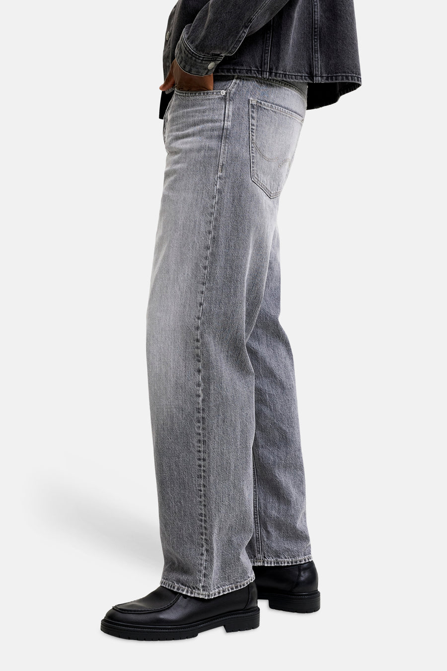 ALEX - Light grey denim