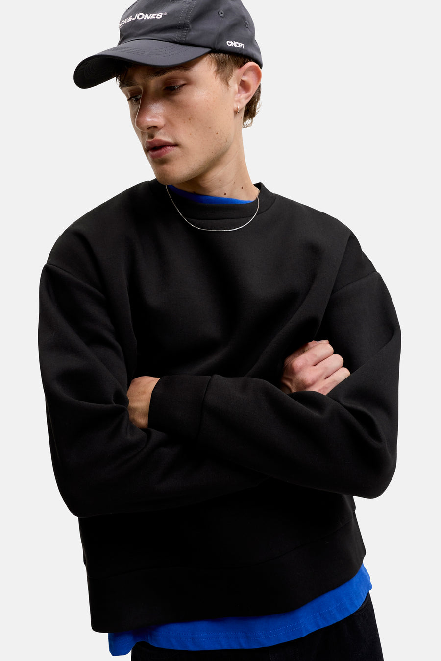 Sweat col O noir - CORE BY JACK & JONES