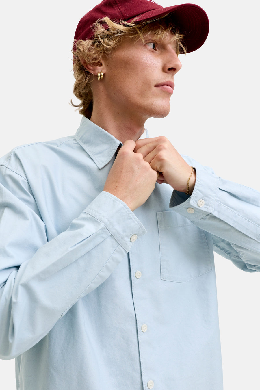 Chemise (manches longues) bleu - ORIGINALS BY JACK & JONES