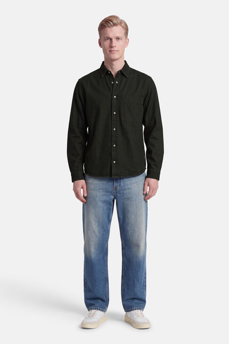 Chemise à manches longues - Vert