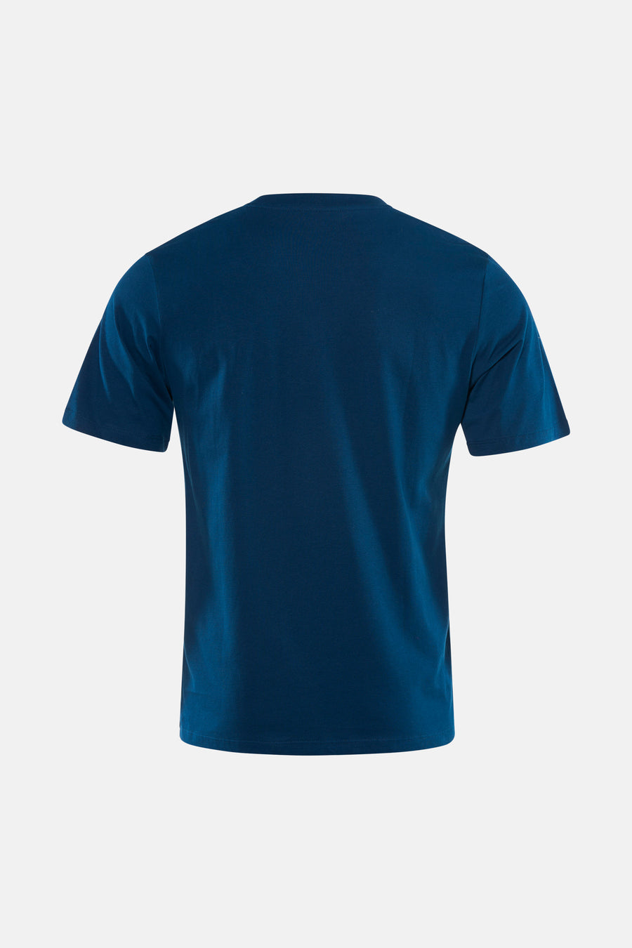 Blauw T-shirt met korte mouwen van CORE BY JACK & JONES, achterkant gezien.