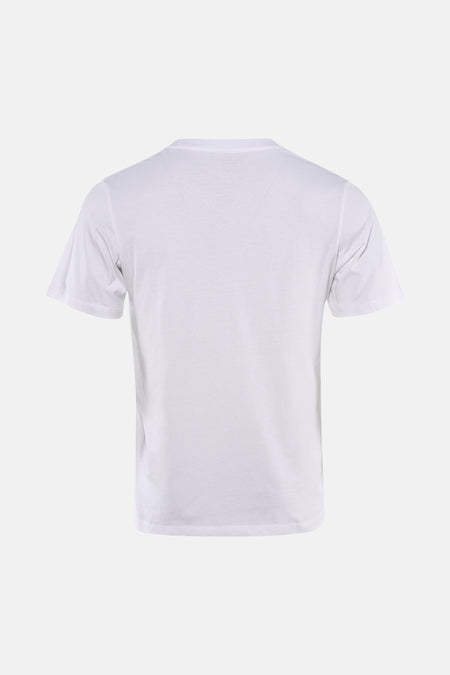 Wit T-shirt met korte mouwen van ORIGINALS BY JACK & JONES, effen en zonder verdere details.