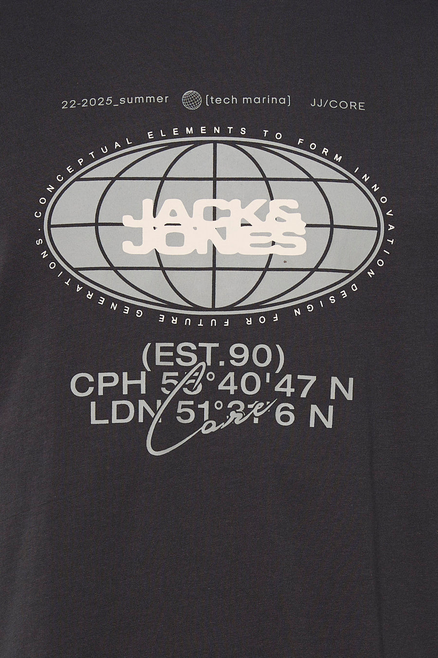 T-shirt à manches courtes - gris