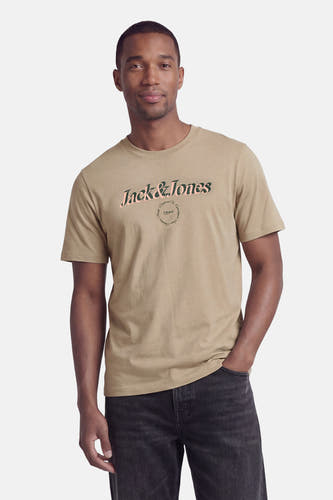 T-shirt met korte mouwen van ORIGINALS BY JACK & JONES met een tweekleurig Jack & Jones logo en '1990' opdruk op de borst.
