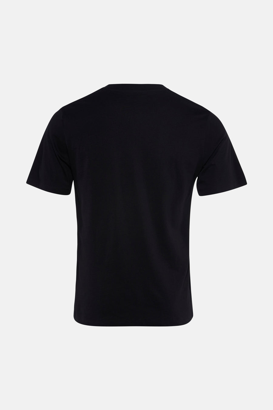 T-shirt noir à manches courtes de CORE BY JACK & JONES, vu de dos.