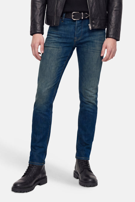 GLENN - dark blue denim