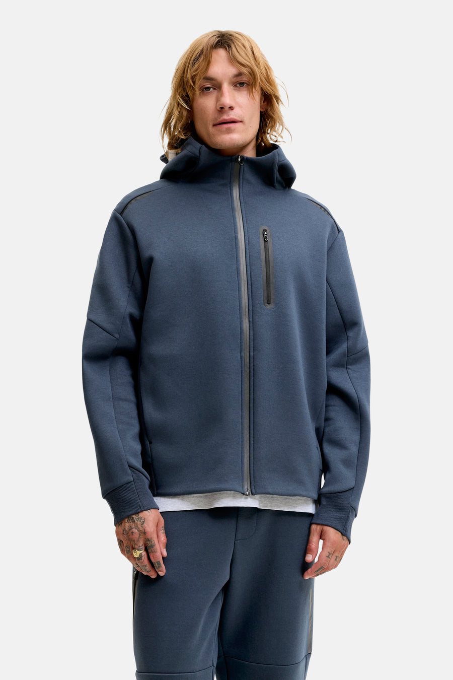Sweat (gilet) bleu - CORE BY JACK & JONES