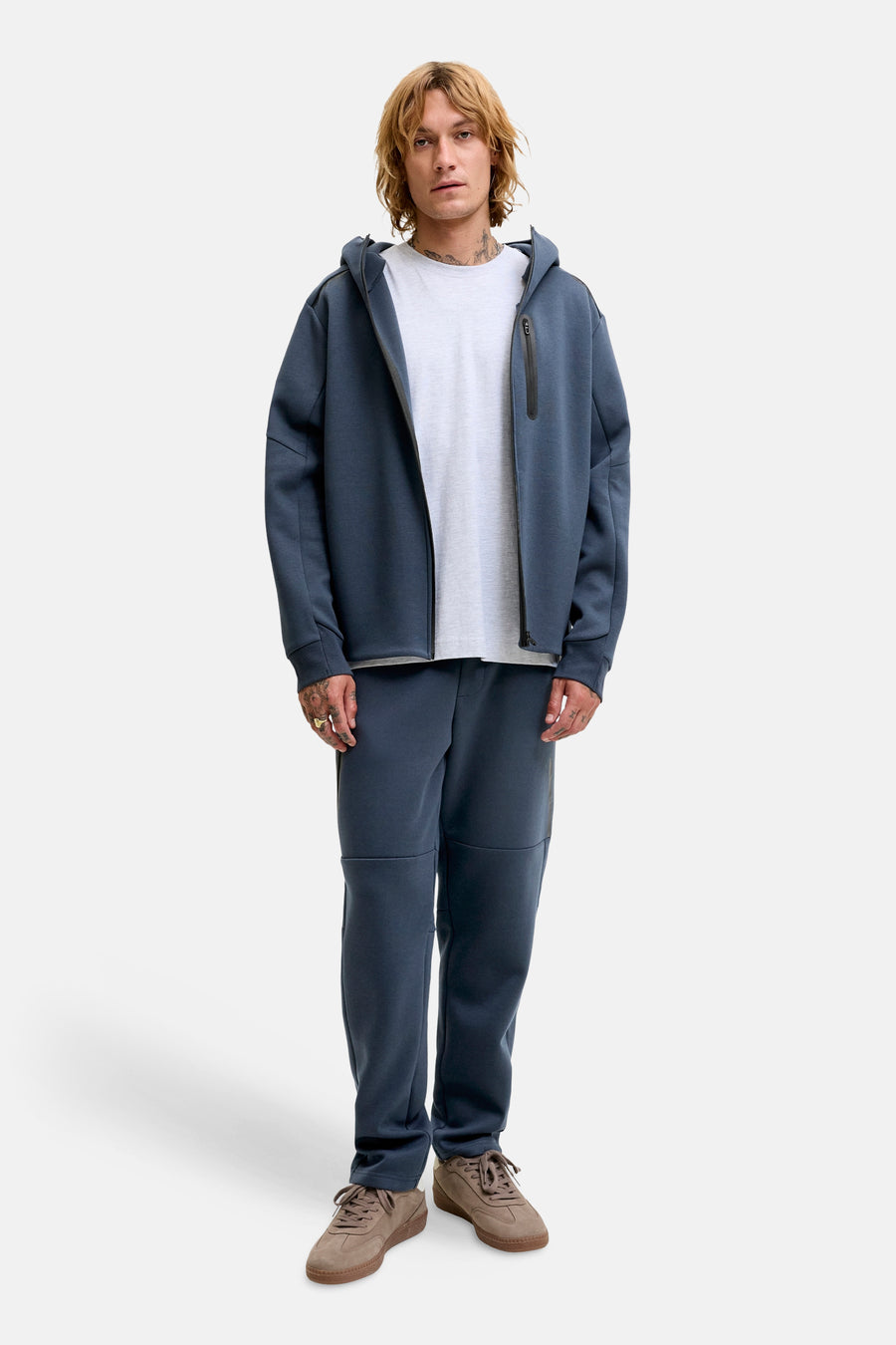Sweat (gilet) bleu - CORE BY JACK & JONES