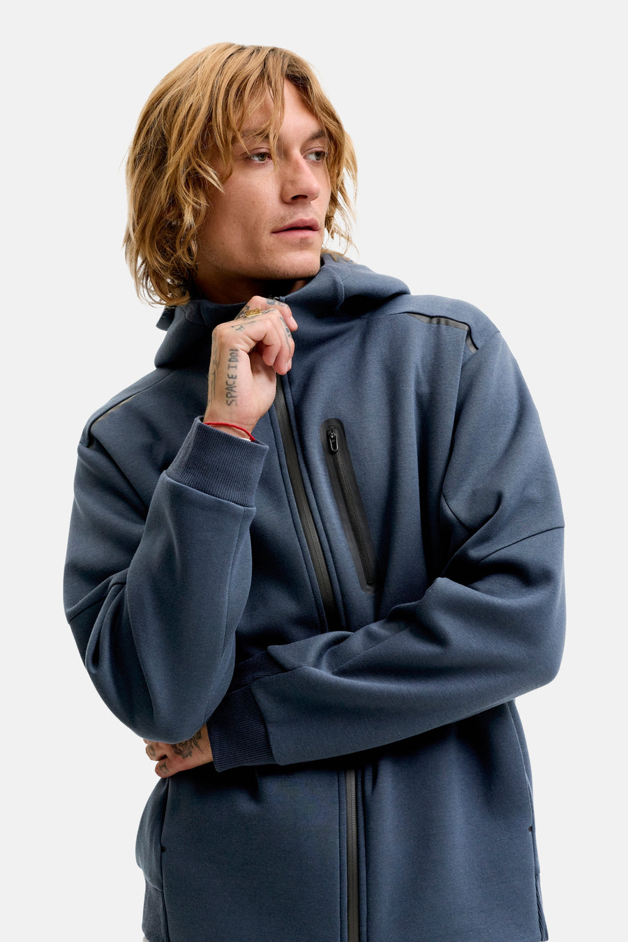 Sweat (gilet) bleu - CORE BY JACK & JONES