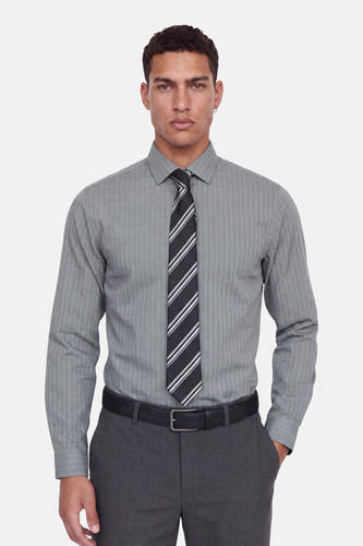 Chemise (manches longues) gris - PREMIUM by JACK & JONES