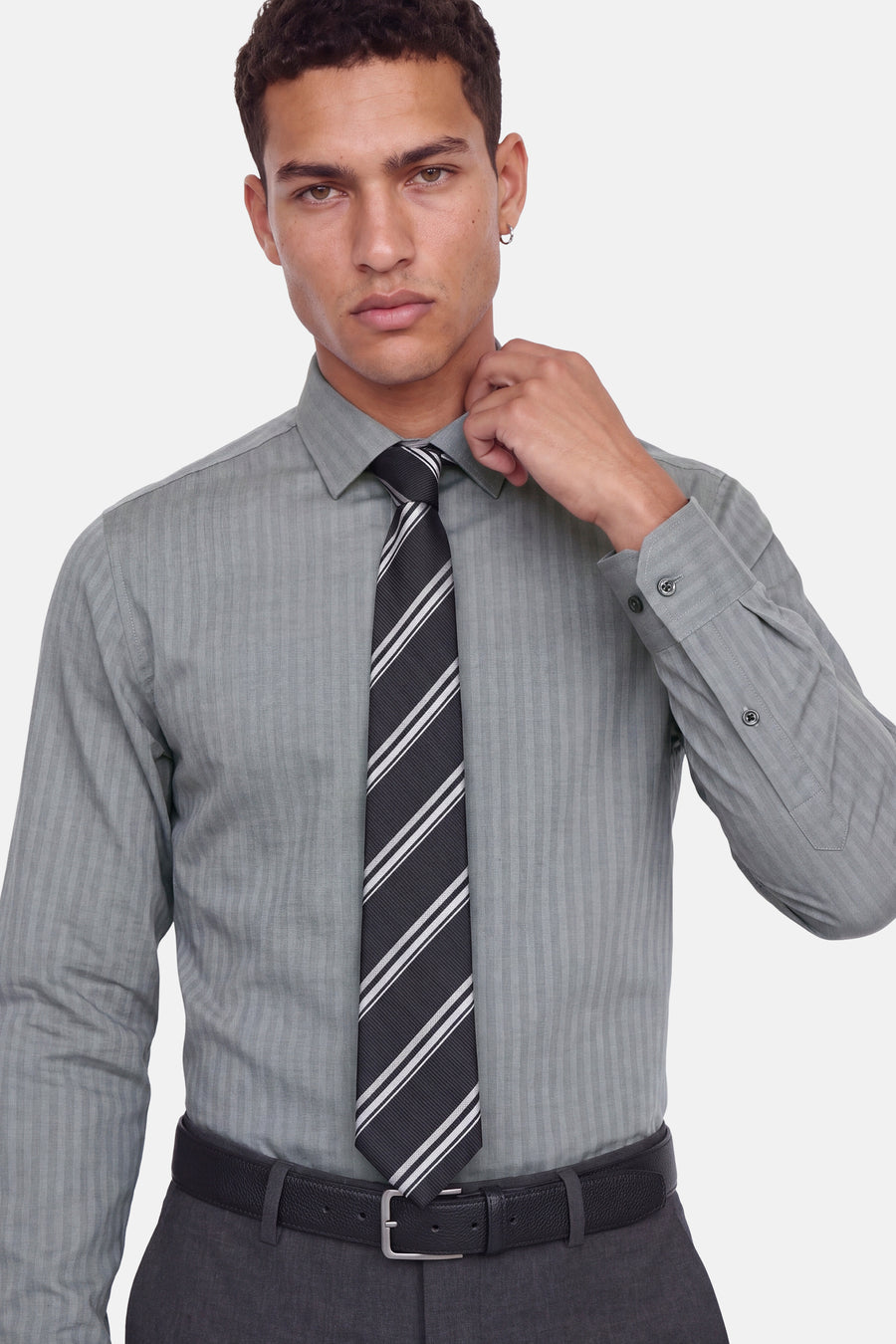 Chemise (manches longues) gris - PREMIUM by JACK & JONES