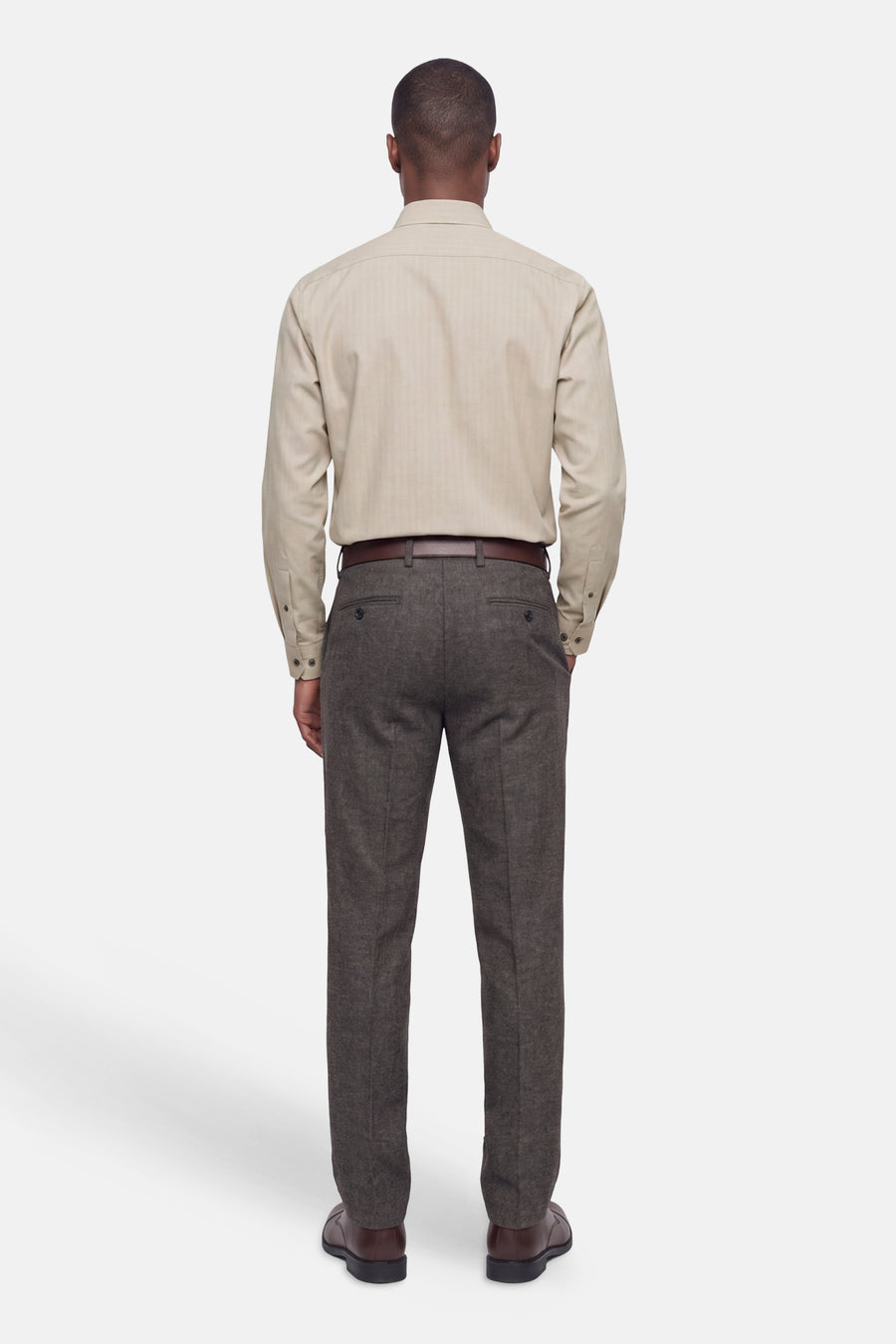 Chemise (manches longues) beige - PREMIUM by JACK & JONES