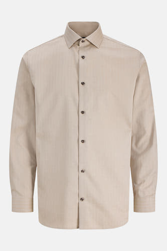 Chemise (manches longues) beige - PREMIUM by JACK & JONES