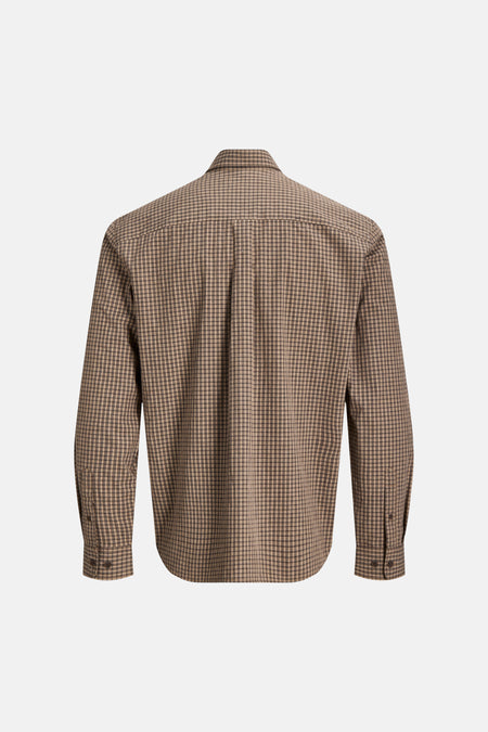 Chemise (manches longues) brun - PREMIUM by JACK & JONES