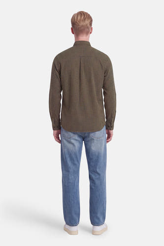 Chemise à manches longues - brun
