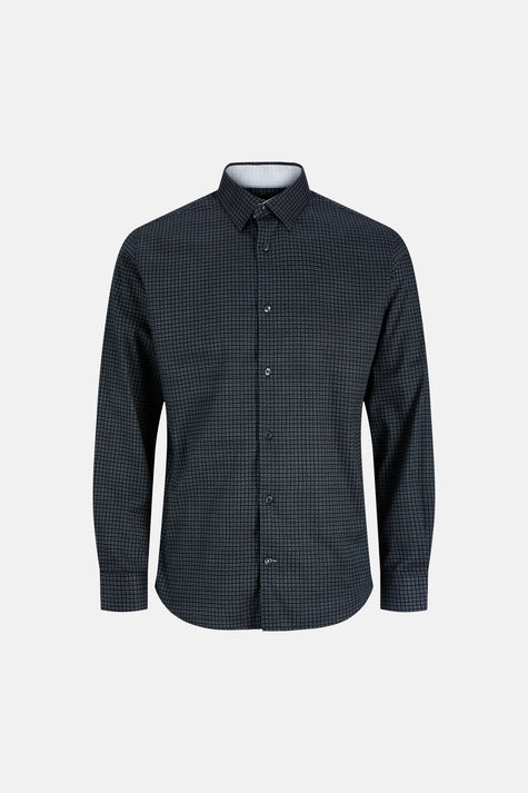 Chemise à manches longues - bleu