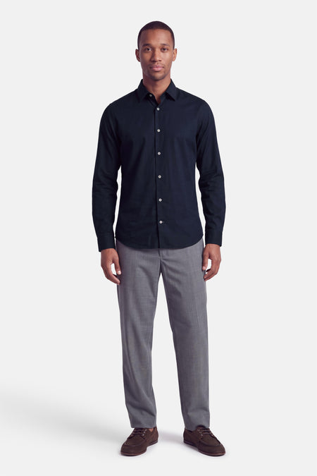 Chemise à manches longues - bleu