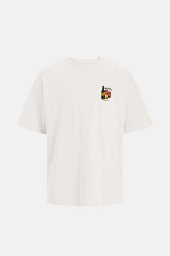 T-shirt à manches courtes - écru - ORIGINALS BY JACK & JONES