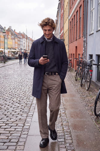 Parkas bleu - PREMIUM by JACK & JONES