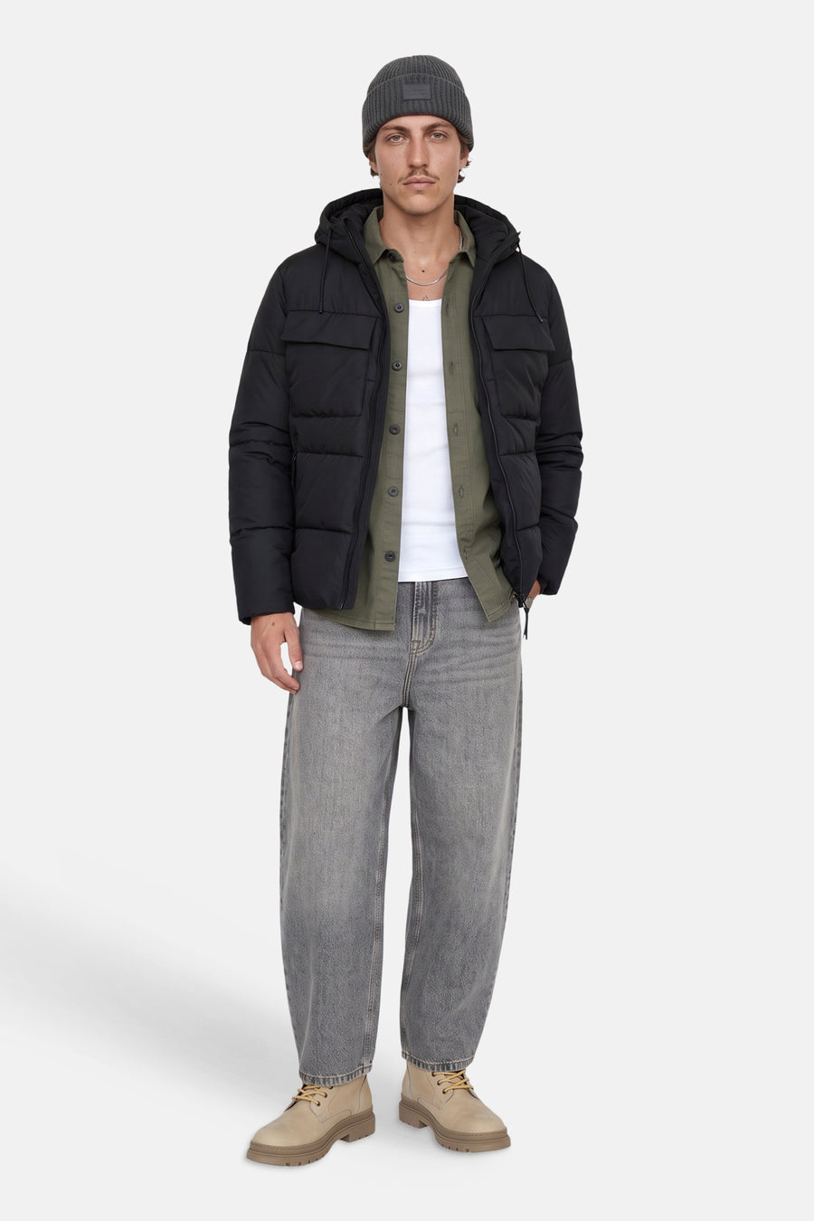 Doudounes noir - CORE BY JACK & JONES