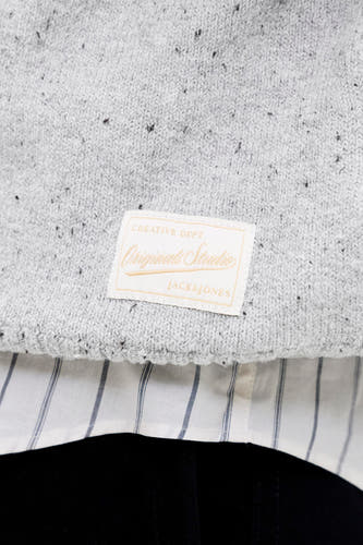 Pull col O gris - ORIGINALS BY JACK & JONES