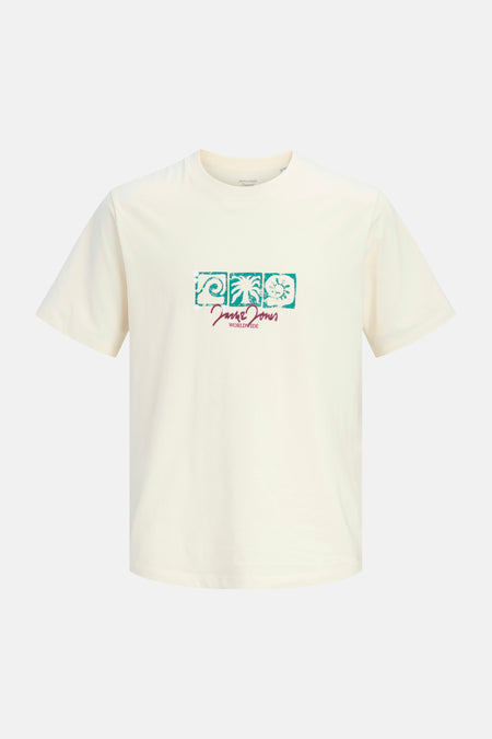T-shirt à manches courtes - écru