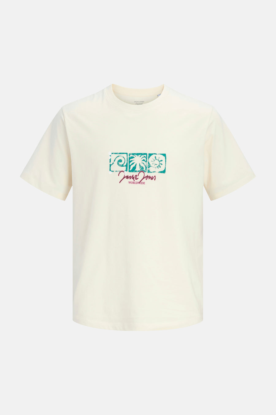 T-shirt à manches courtes - écru