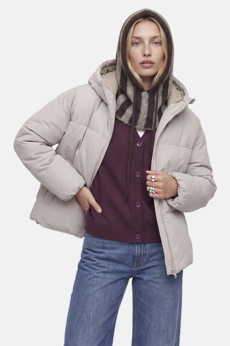 Bonnet brun - JJXX