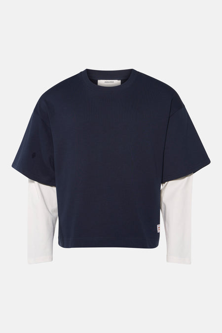 T-shirt à manches longues - bleu