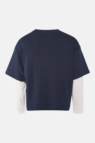 T-shirt à manches longues - bleu
