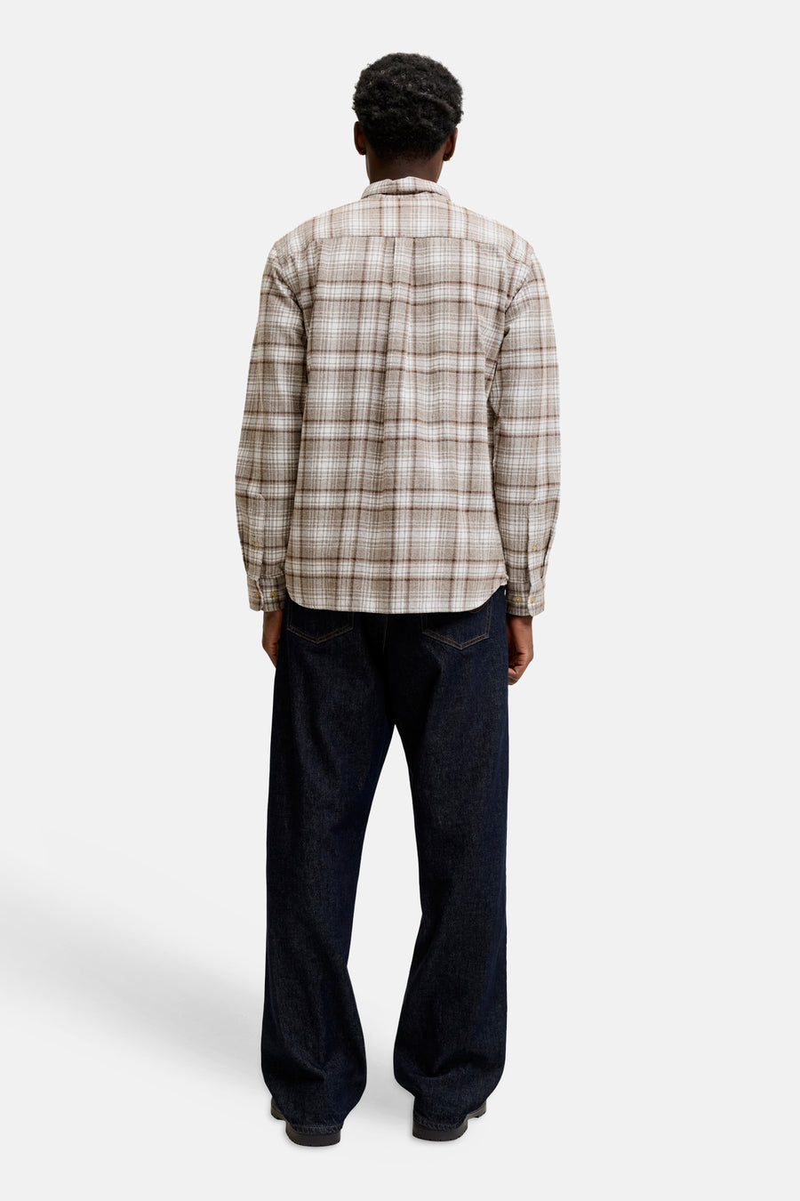 Chemise à manches longues - beige