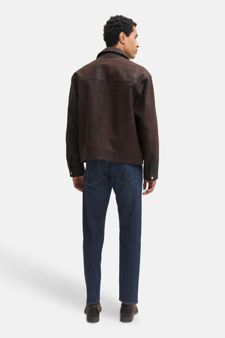 MIKE - dark blue denim