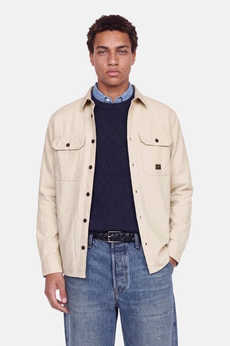 Chemise (manches longues) beige - ORIGINALS BY JACK & JONES