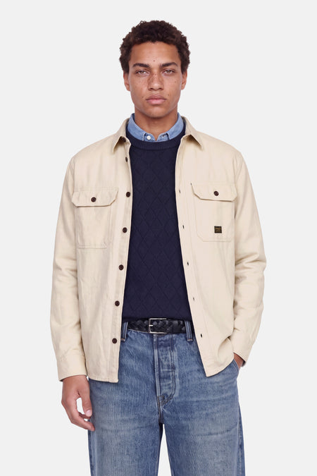Chemise (manches longues) beige - ORIGINALS BY JACK & JONES