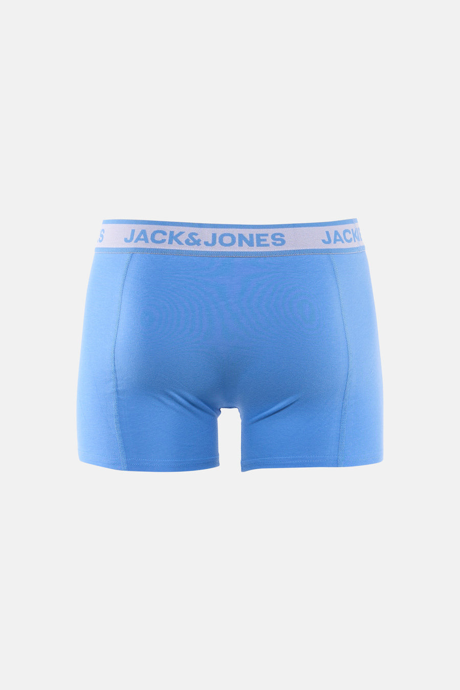 Blauwe boxershort van ACCESSORIES BY JACK & JONES, met elastische tailleband met merklogo.