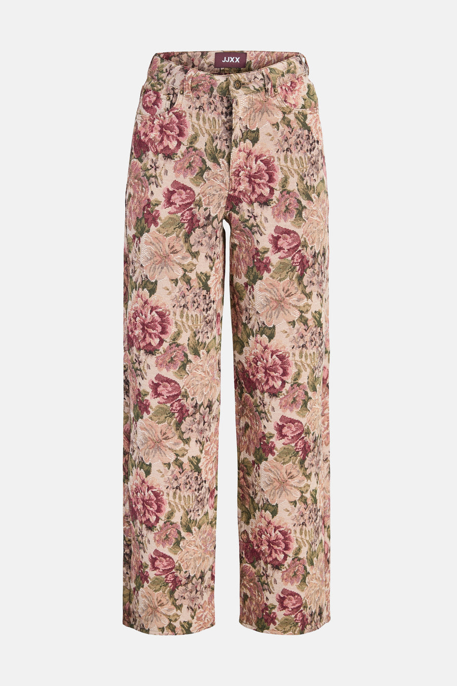 Pantalons 5 poches rose - JJXX