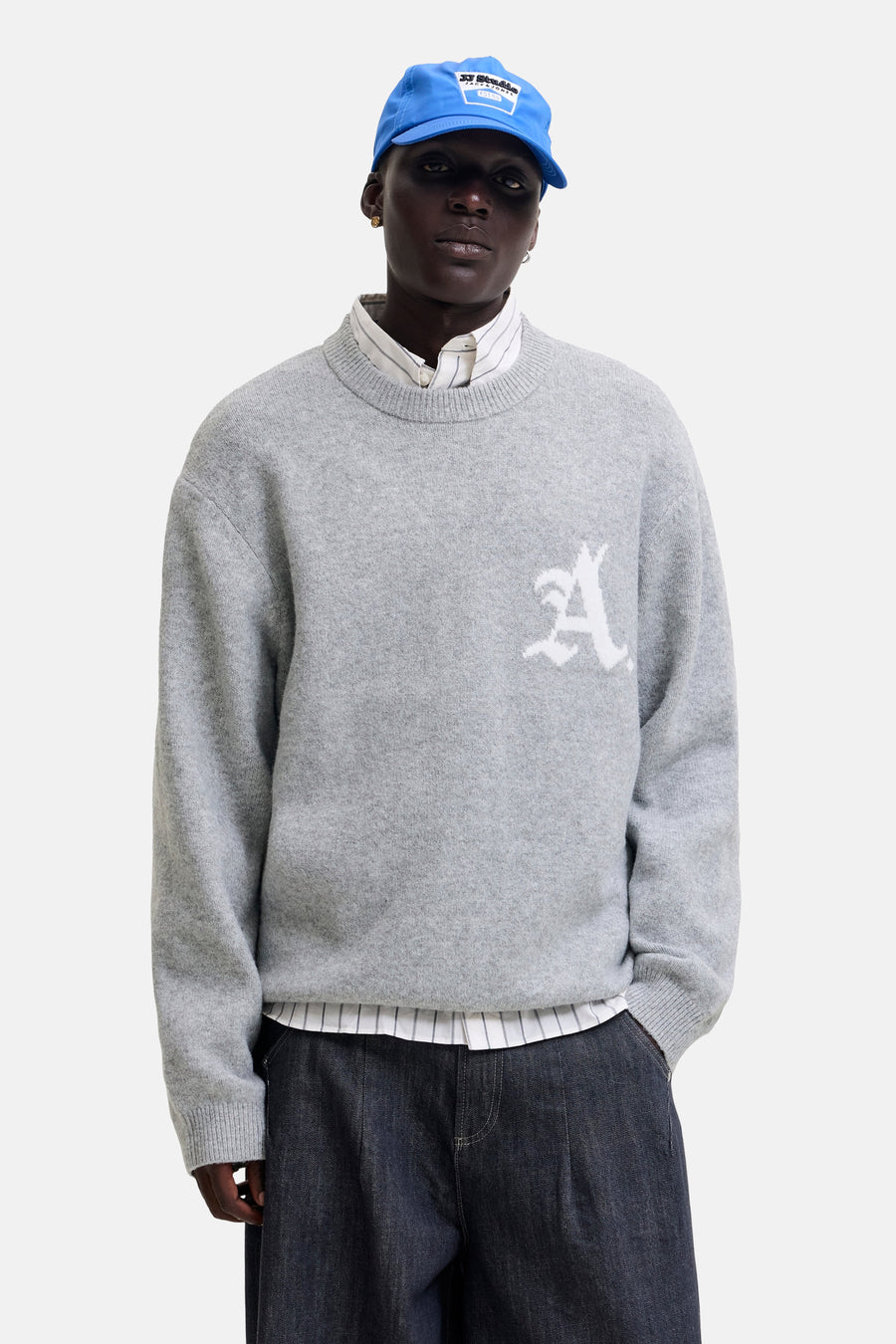 Pull col O gris - CORE BY JACK & JONES