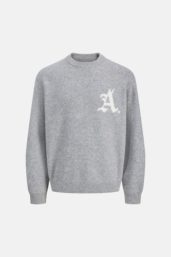 Pull col O gris - CORE BY JACK & JONES