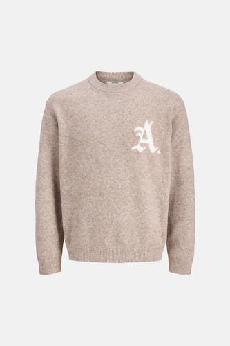 Pull col O beige - CORE BY JACK & JONES