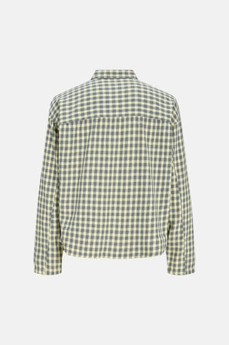 Multicolor geruit overhemd van ORIGINALS BY JACK & JONES, achterzijde, lichte stof, lange mouwen, casual fit